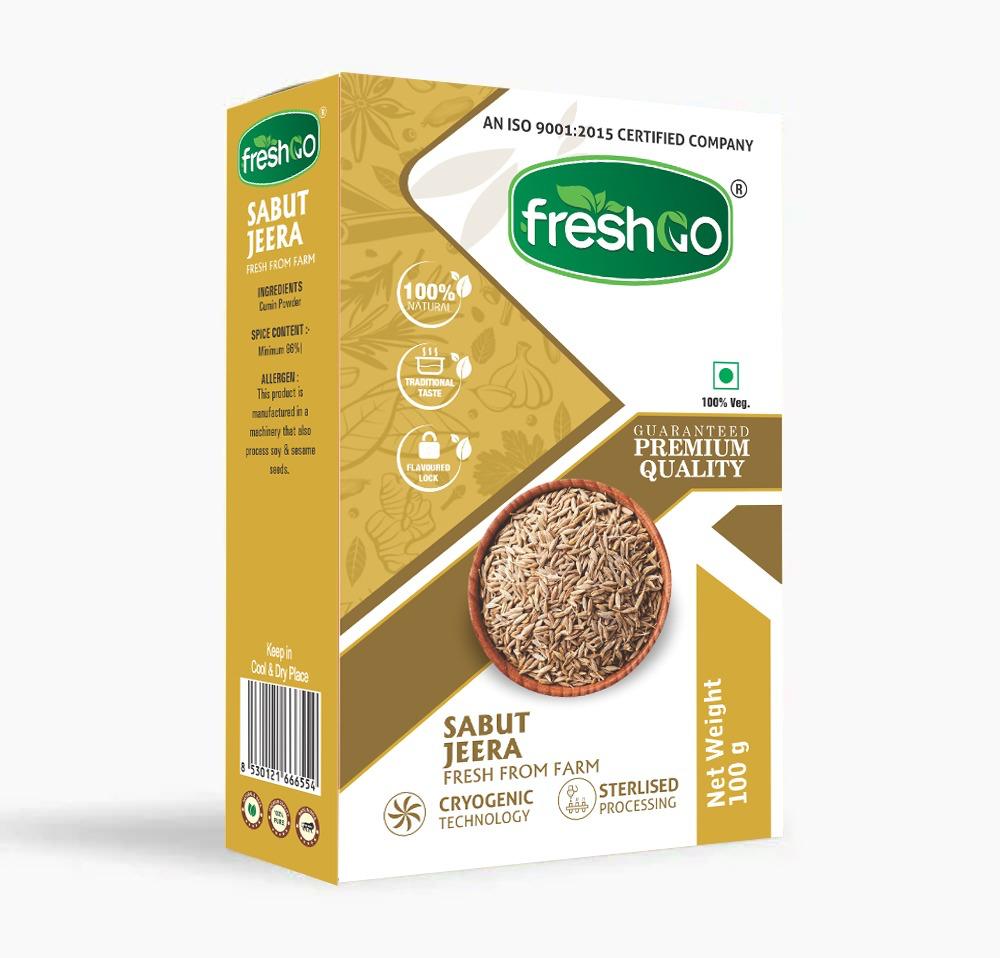 Freshgo Ayurveda Sabut jeera 100 gm