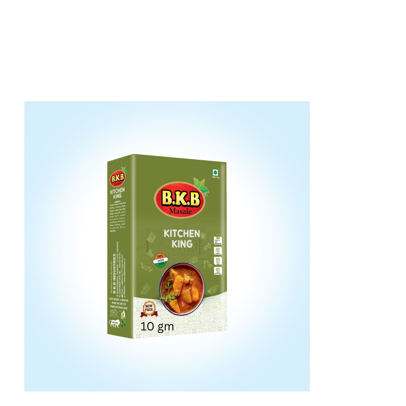 BKB Kitchen King masala 10 gm all purpose masala