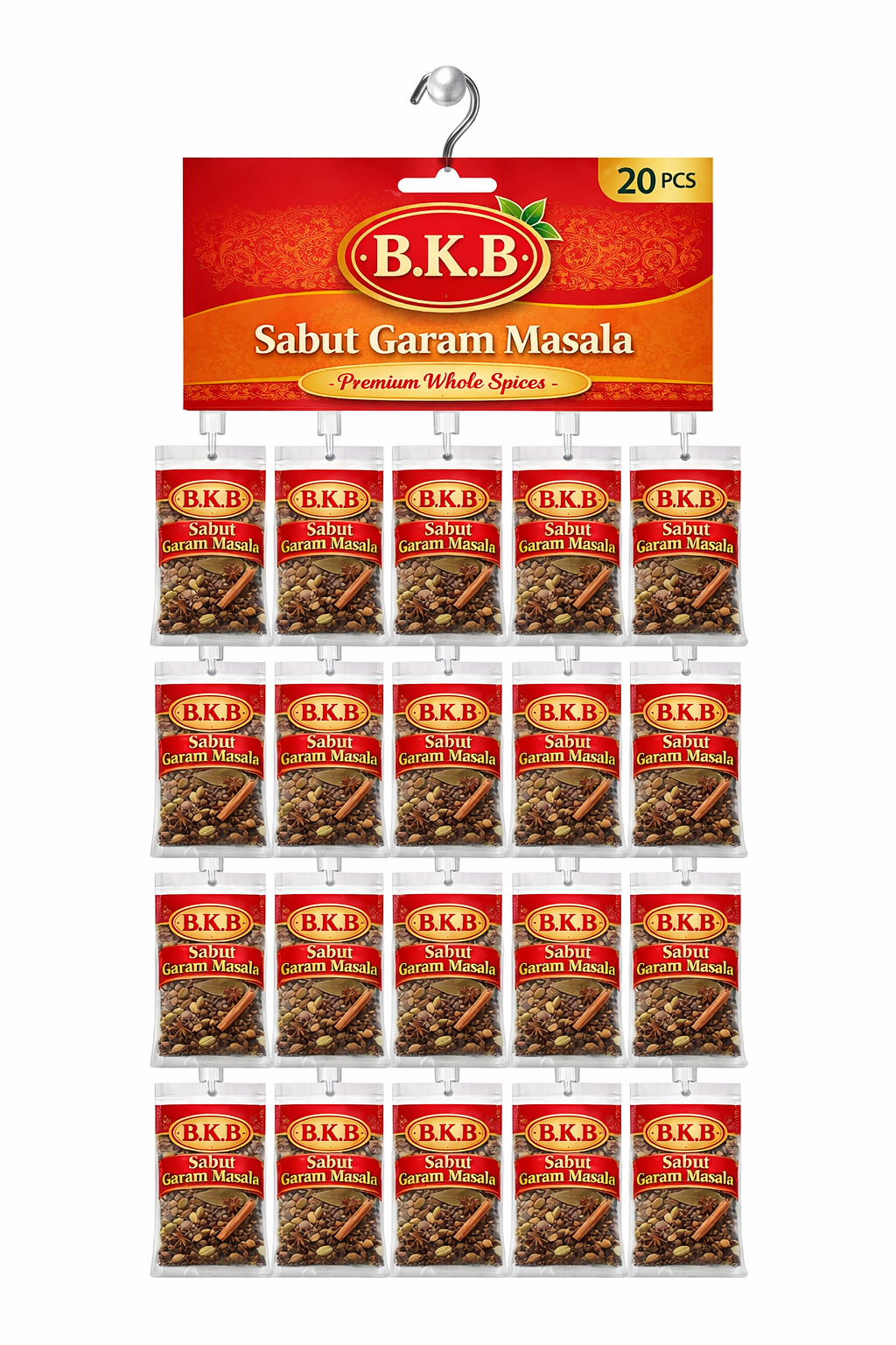 BKB Sabut Garam 20 piece in 1 hanger